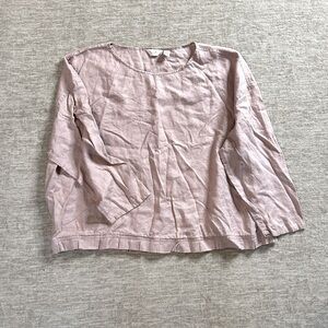 J. Jill Linen Boxy Top